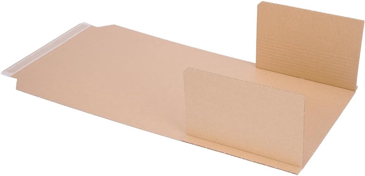 Verpacking boekverpakkingen 280 x 205 x 20-70 mm BV-3 bruin [maat en aantal naar keuze] omslagverpakking verzending 100 stuks