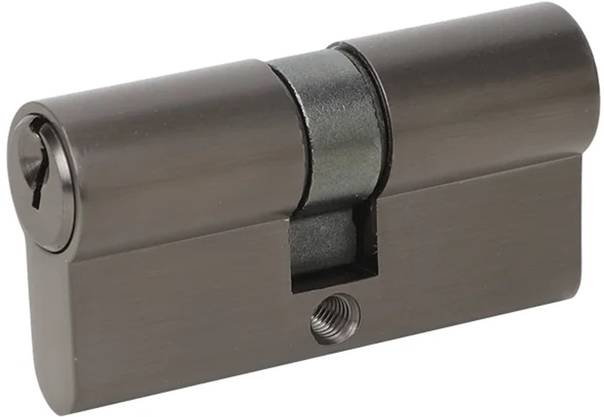 Dubbele profielcilinder standaard 30/30 gun metal