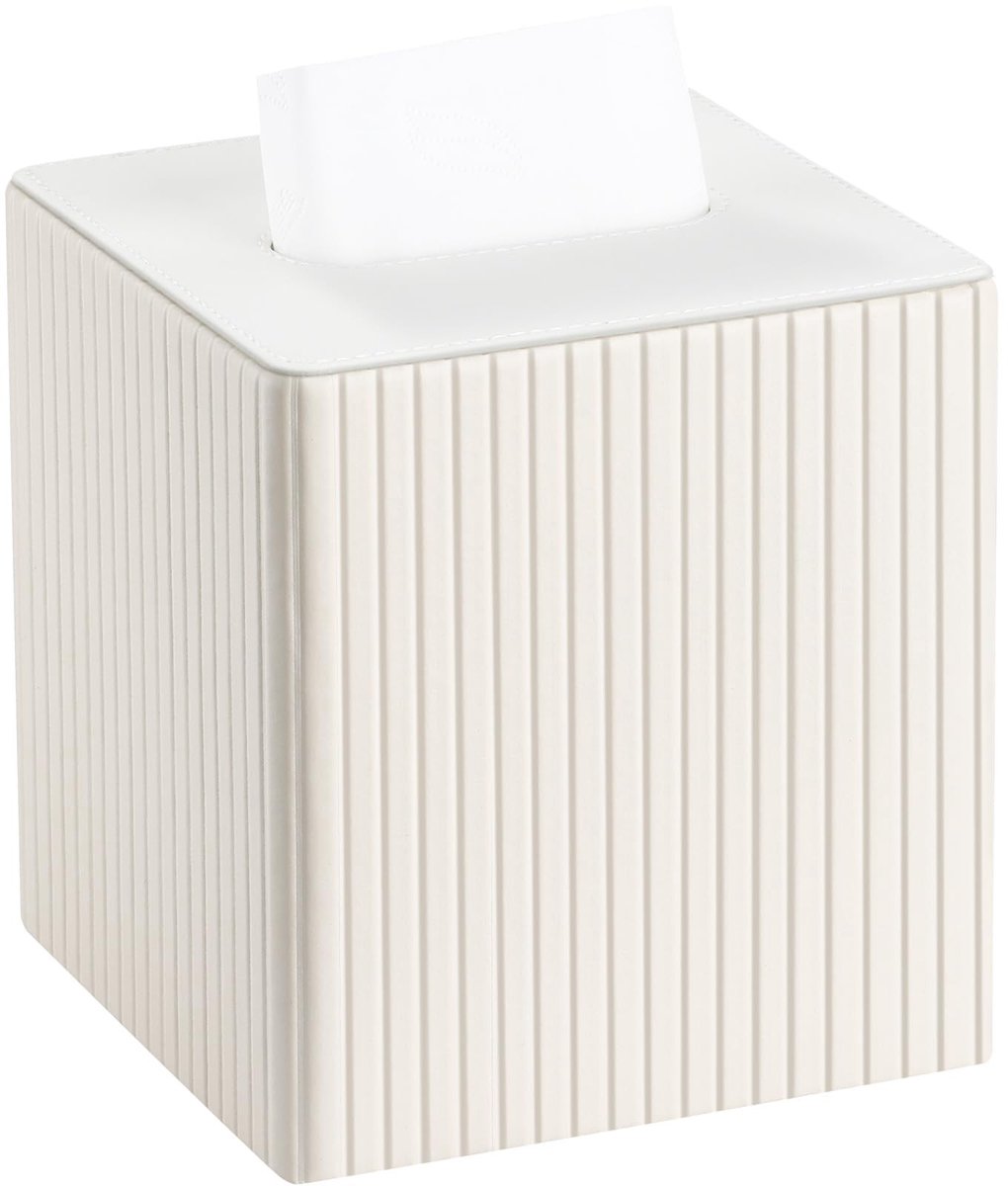SolidKeus - Elegante PU Leren Tissue Box Houder voor Thuis en Kantoor