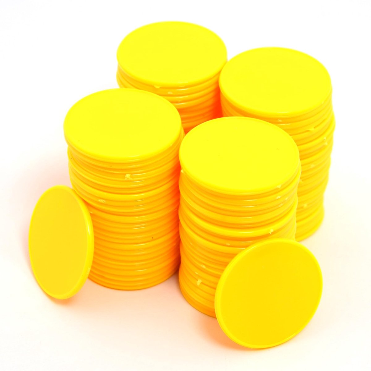 SolidKeus - Set van 100 Plastic Poker Chips met Opbergdoos
