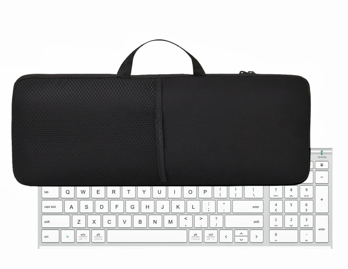 SolidKeus - Neopreen Beschermhoes voor Bluetooth Toetsenbord, Waterdicht en Schokbestendig