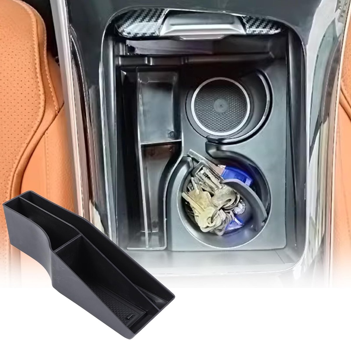 SolidKeus - Opbergdoos voor Centrumconsole, Compatibel met GLC X254 2023-2024