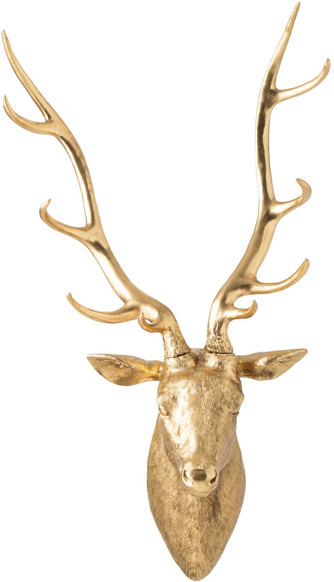 J-Line Hert - polyresin - goud