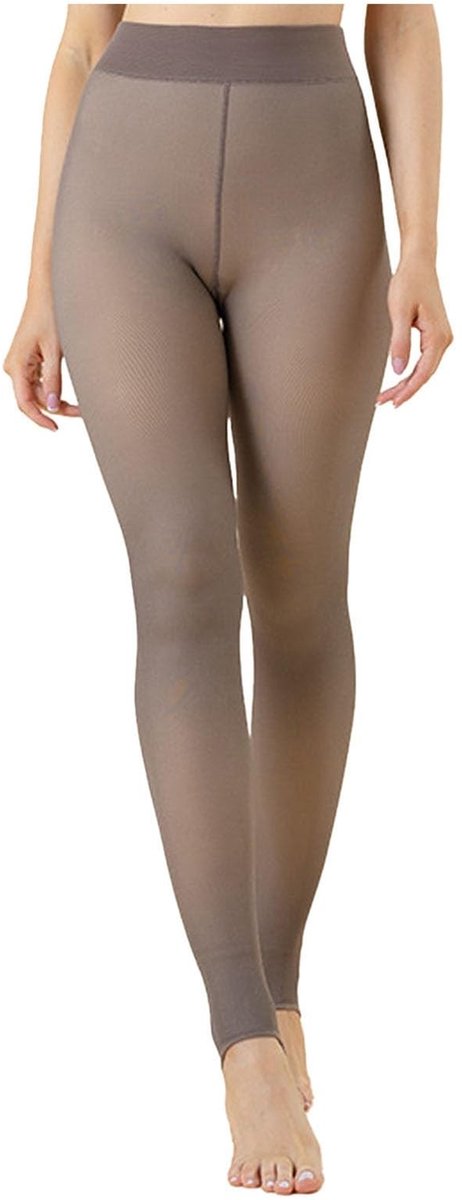 SolidKeus - Dikke Fleece Leggings voor Dames voor de Winter
