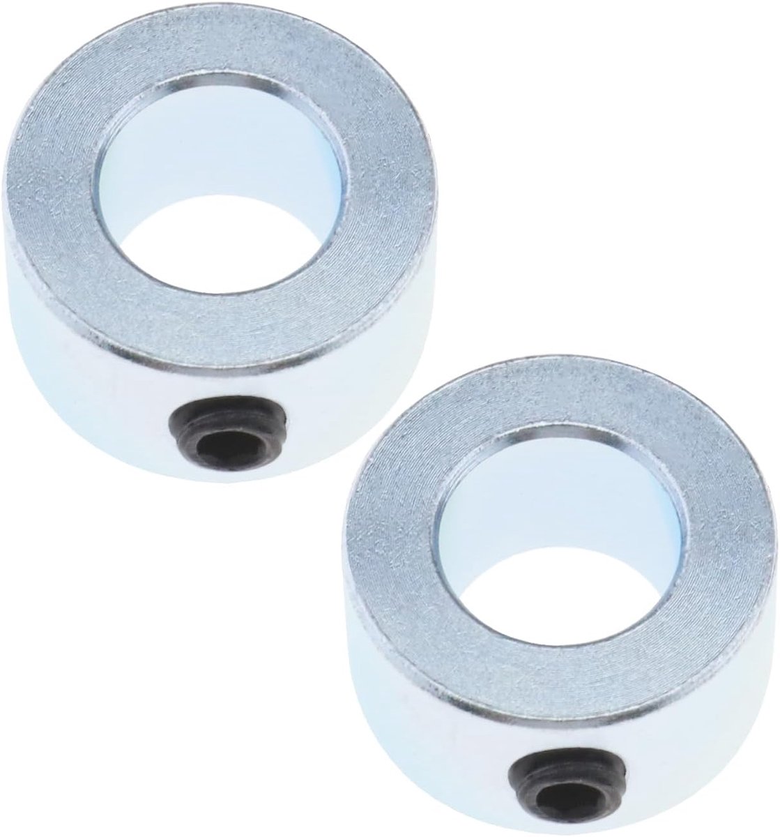 2 Stks Gate Security Locking Collars Gate Security Scharnier Pin met M6 Socket Hoofd Cap Schroeven Deur Accessoires voor Houten Deuren Stalen Deuren 12mm