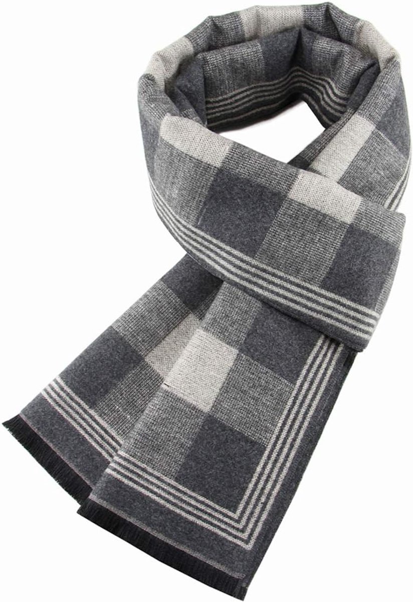 Sjaal, lang, warm, herfst en winter, zacht, comfortabel, tartan sjaal