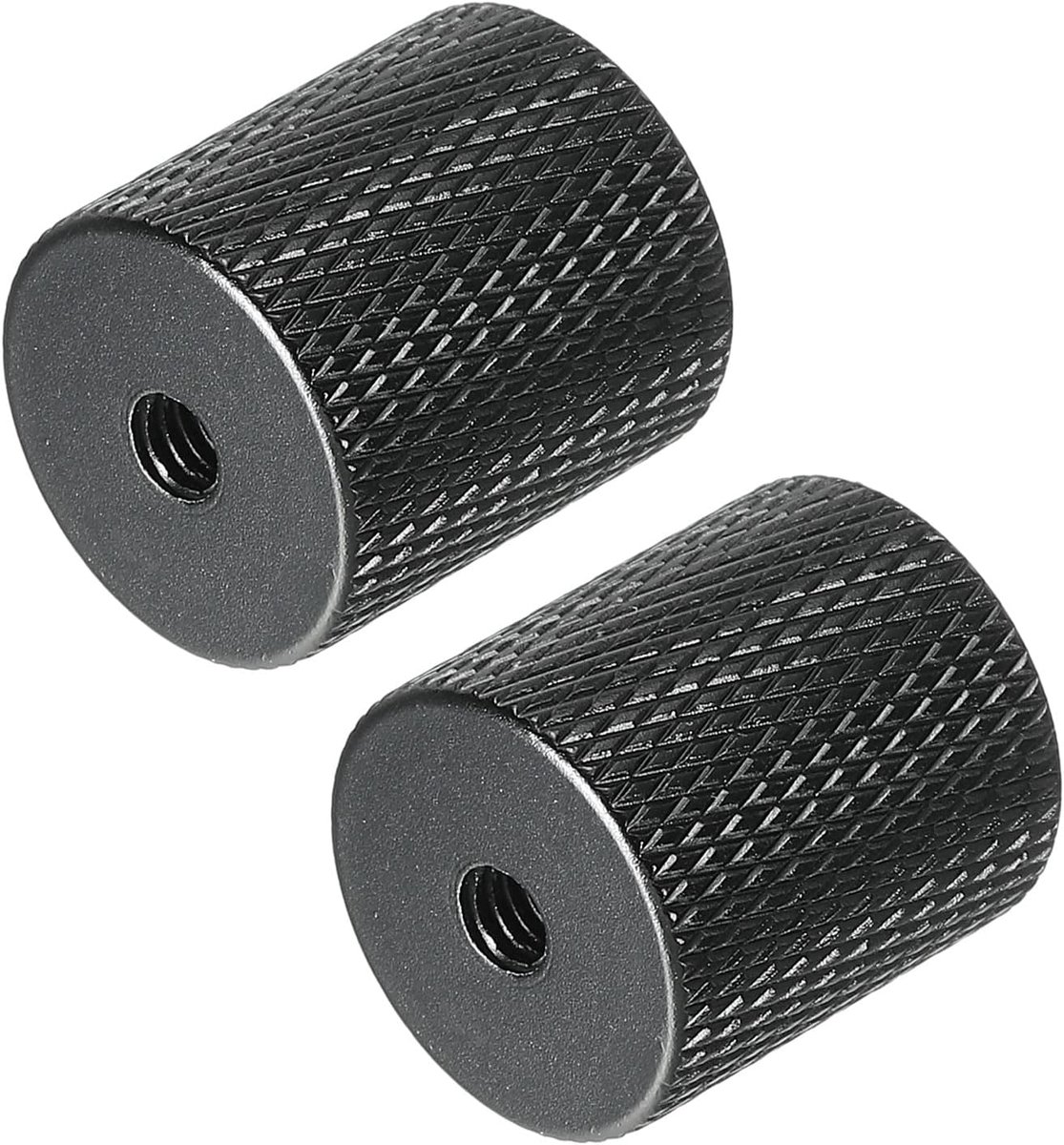 Microfoon Stand Adapter 1/4 naar M4 Vrouwelijke Camera Schroefdraad Adapter voor Microfoon Statief Stand Zwart 2 Pack