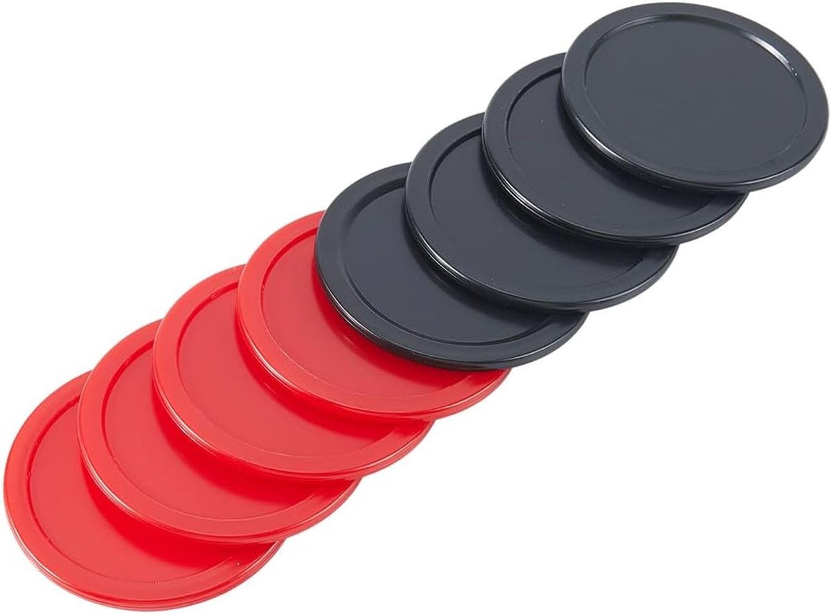 Air Hockey Pucks Zware Vervanging Pucks Standaard Plastic Lichtgewicht voor Tafels Apparatuur Oefenen Training Sets Entertainment Party Accessoires Indoor Volwassenen