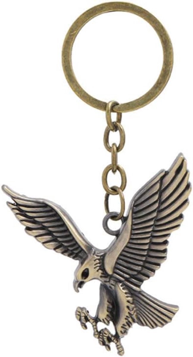 Sleutelhanger Eagle Hanger Sleutelhanger Vintage Metalen Sleutelhanger Houder Housewarming Gift Sleutelhanger voor Mannen en Vrouwen, Brons, S