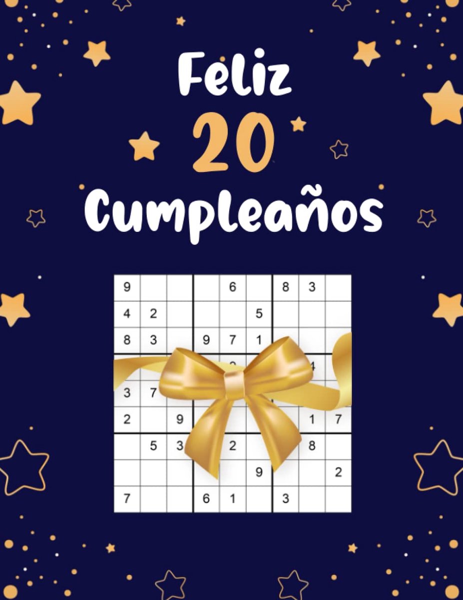 20 Cumpleaños: Divertido Regalos Originales de 20 Años Cumpleaños Para Mujeres y Hombres, Un libro de Sudoku con 80 Rompecabezas de Sudoku en Diferentes Niveles de Dificultad