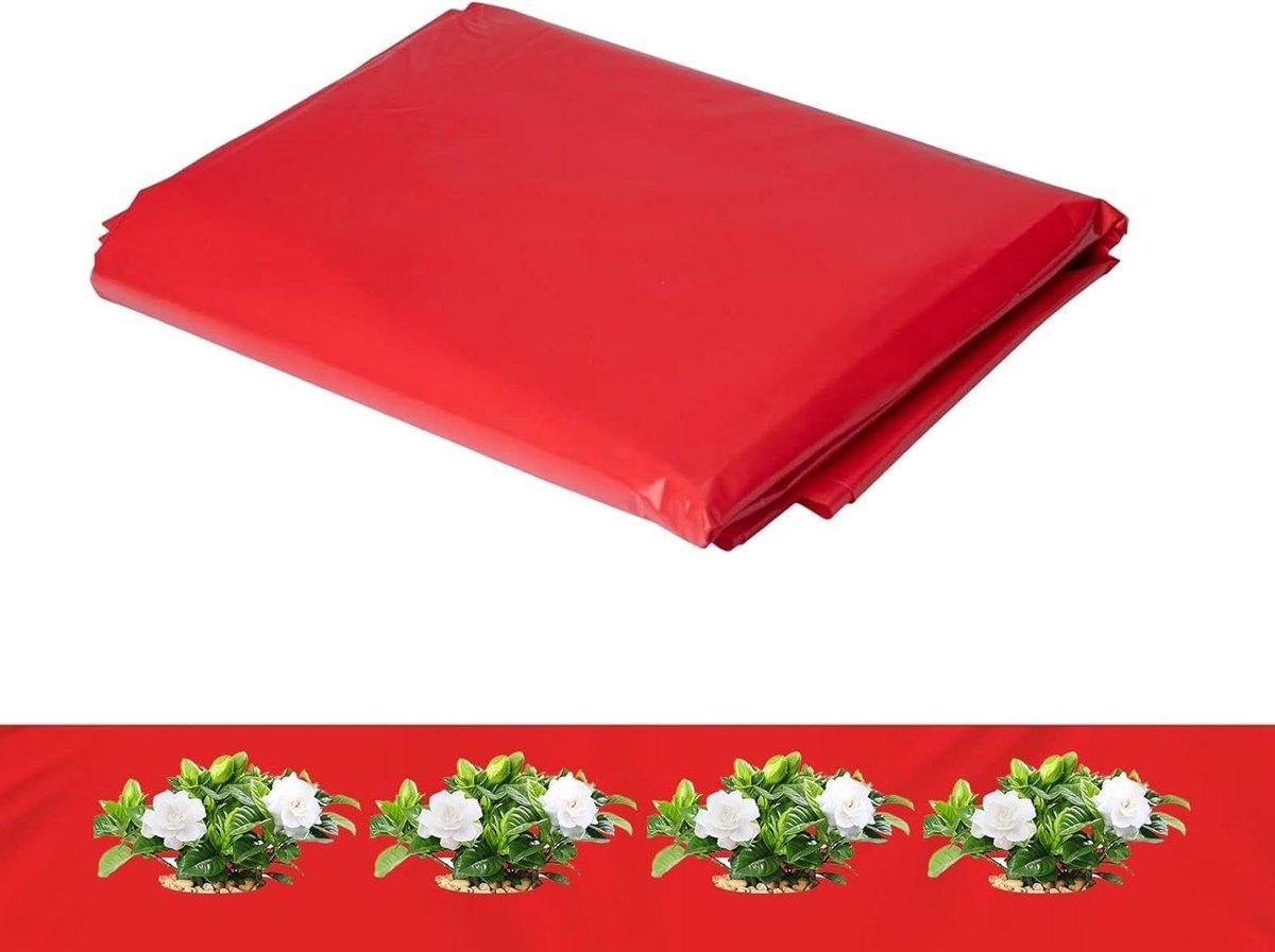 Tuinmulch voor groenten - Plantenfolie Mulch - Planten Groei Bevorderen - Grasgroei Onderdrukken - 120 x 750 cm - Zwart