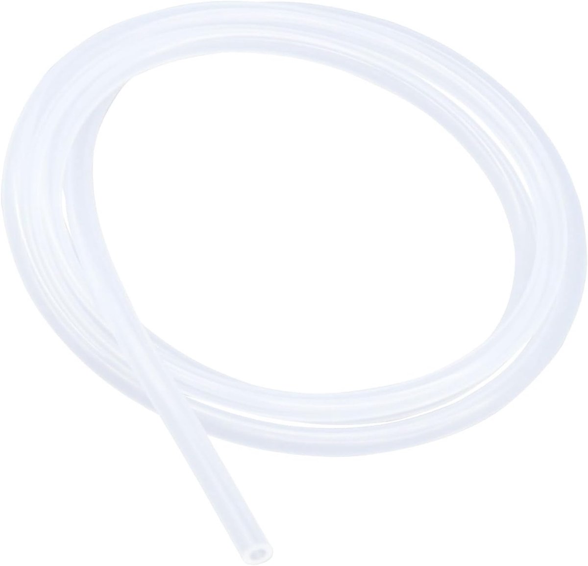 4mm ID x 6mm OD Silicone Tube 2.5m, Clear Flexible Food Safe Hose Air Water Pipe for Pumpkin Transfer, Aquarium - ShopVlot