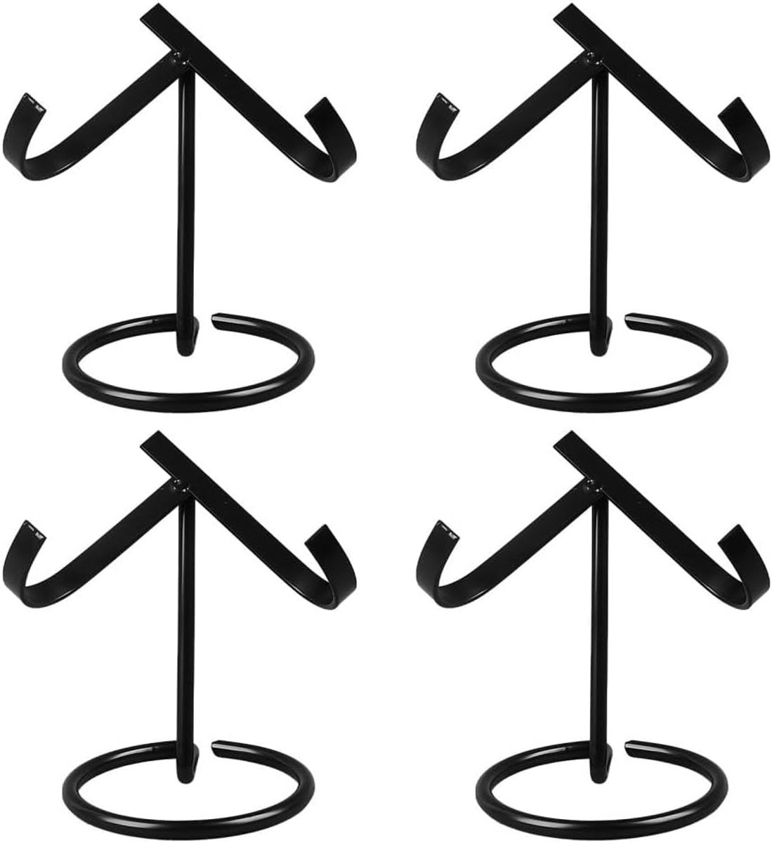 SnelShoppen - Metal Rock Display Base 4PCS Stabiliteit Crystal Ball Houder Collectibles Stand Easel voor Edelstenen Fossielen Mineralen