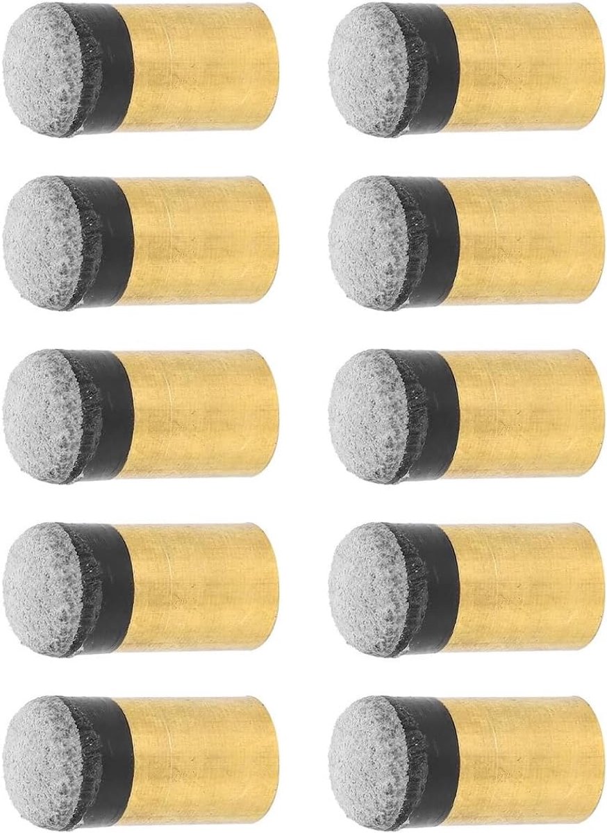 Poolkeu tip set 10mm - spiraal leer - vervangtips - ideaal voor onderhoud - ShopVlot