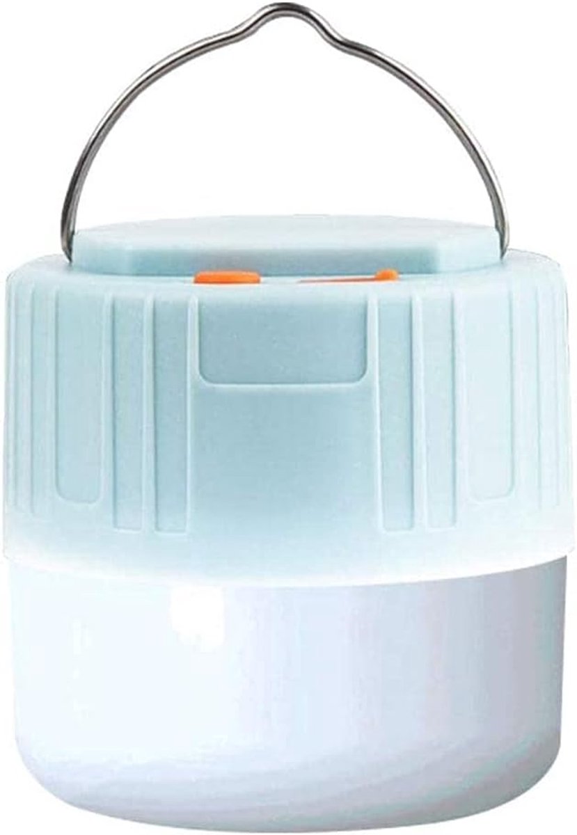 SnelShoppen - LED Camping Lantaarn, Oplaadbaar en Superhelder 4400MAH IPX6, Ideaal voor Kamperen, Vissen, Wandelen, Buitenfeestjes, Met Retractable Ha