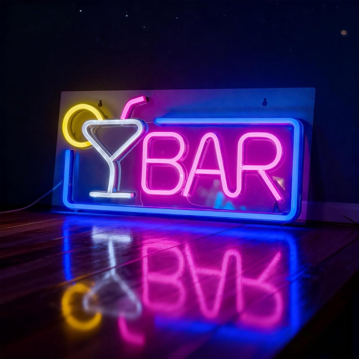 SnelShoppen - Led Neon Sign, LED Billboard Bier Neon Sign, Wanddecoratie Lichtsignaal voor Bar, Home Bar, Pub, Club, Feest, Acryl, 42x22cm