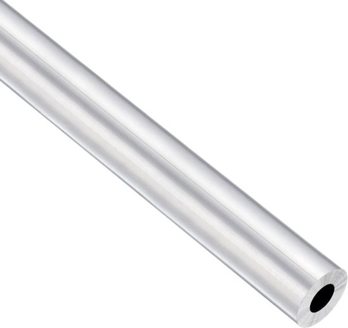 Aluminium Ronde Buizen 15mm OD 6mm ID 300mm Lengte - Naadloze Buizen voor Industrie en DIY Projecten