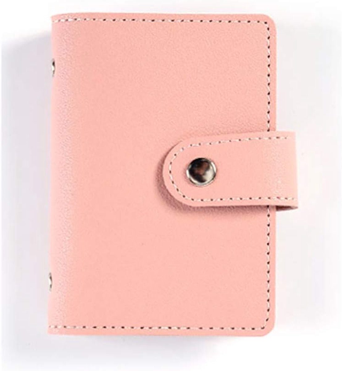SnelShoppen - Credit Card Houder PU Leer Card Houder Portemonnee RFID Bescherming Vrouwen 24 Kaart Slots 6 Kleuren