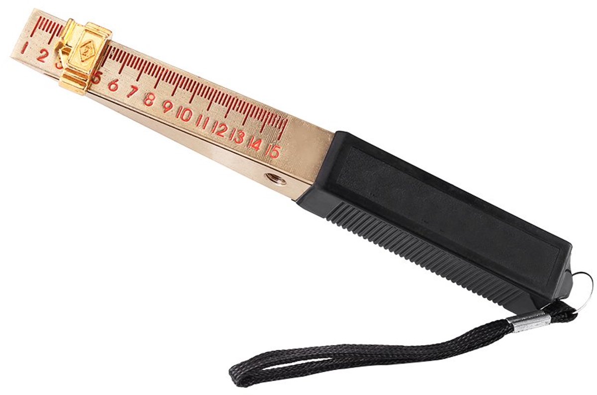 SnelShoppen - Vernier Dikte Gauge Shim 1~15mm Precisie Meetinstrument 0.2mm Nauwkeurigheid Voor Gap Metingen, Afstand en Vlakheidsafwijkingen