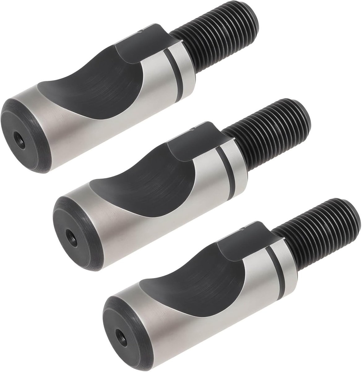 SnelShoppen - 3 Stuks D4 CamLock Pin Terug Plaat Pin 5/8" 10x19x16mm voor Draaibank Chuck Bevestiging en Onderhoud