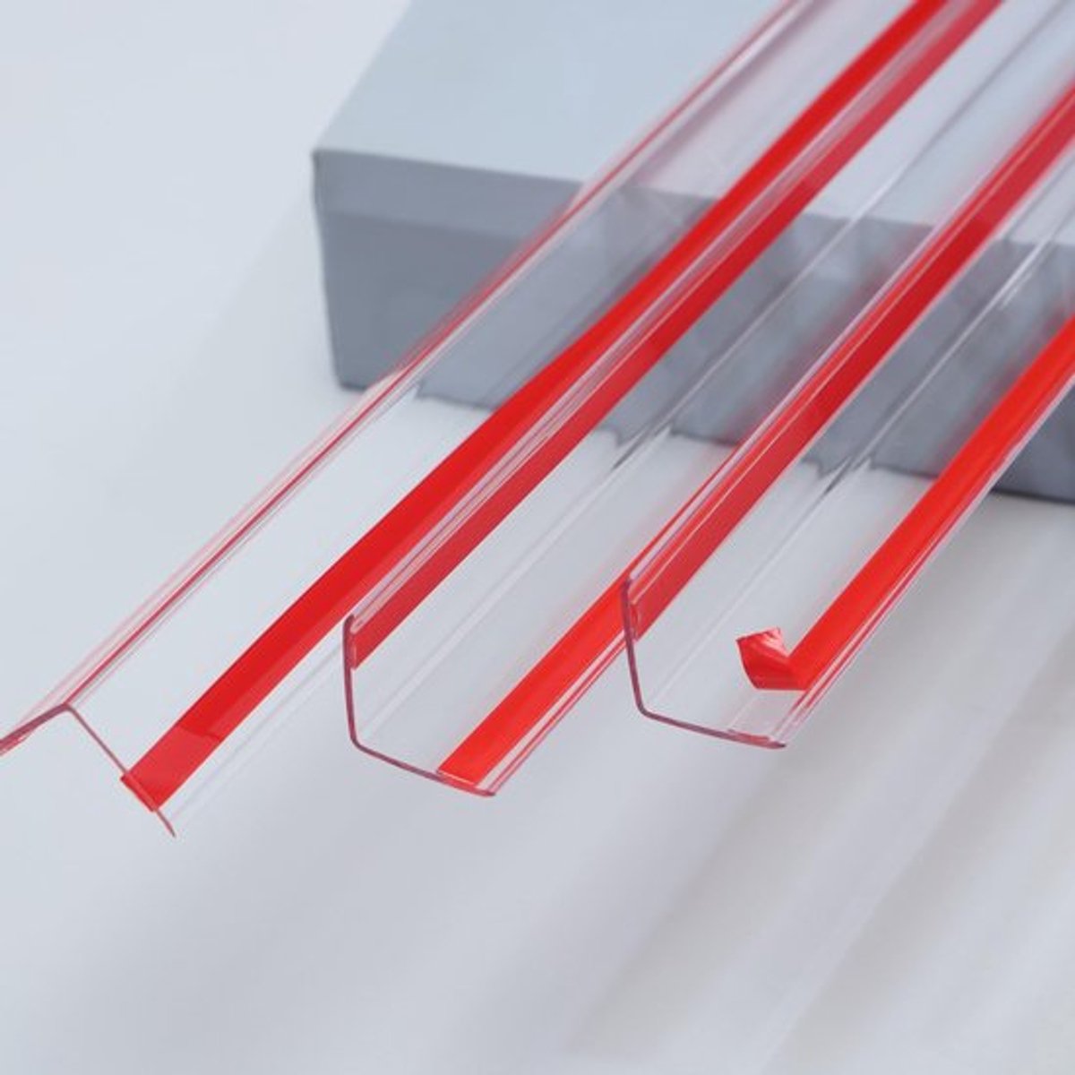 Hoekbeschermers 90° - Transparant - Schokabsorberend - Duurzaam - 3 stuks - Hoogwaardig PC-materiaal - Muurbescherming
