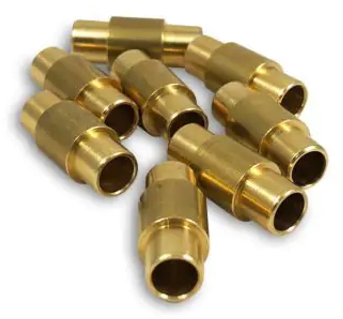 Roces M12 Lager Spacer Kit - Messing - 10x24x10,15 mm - 8 Stuks