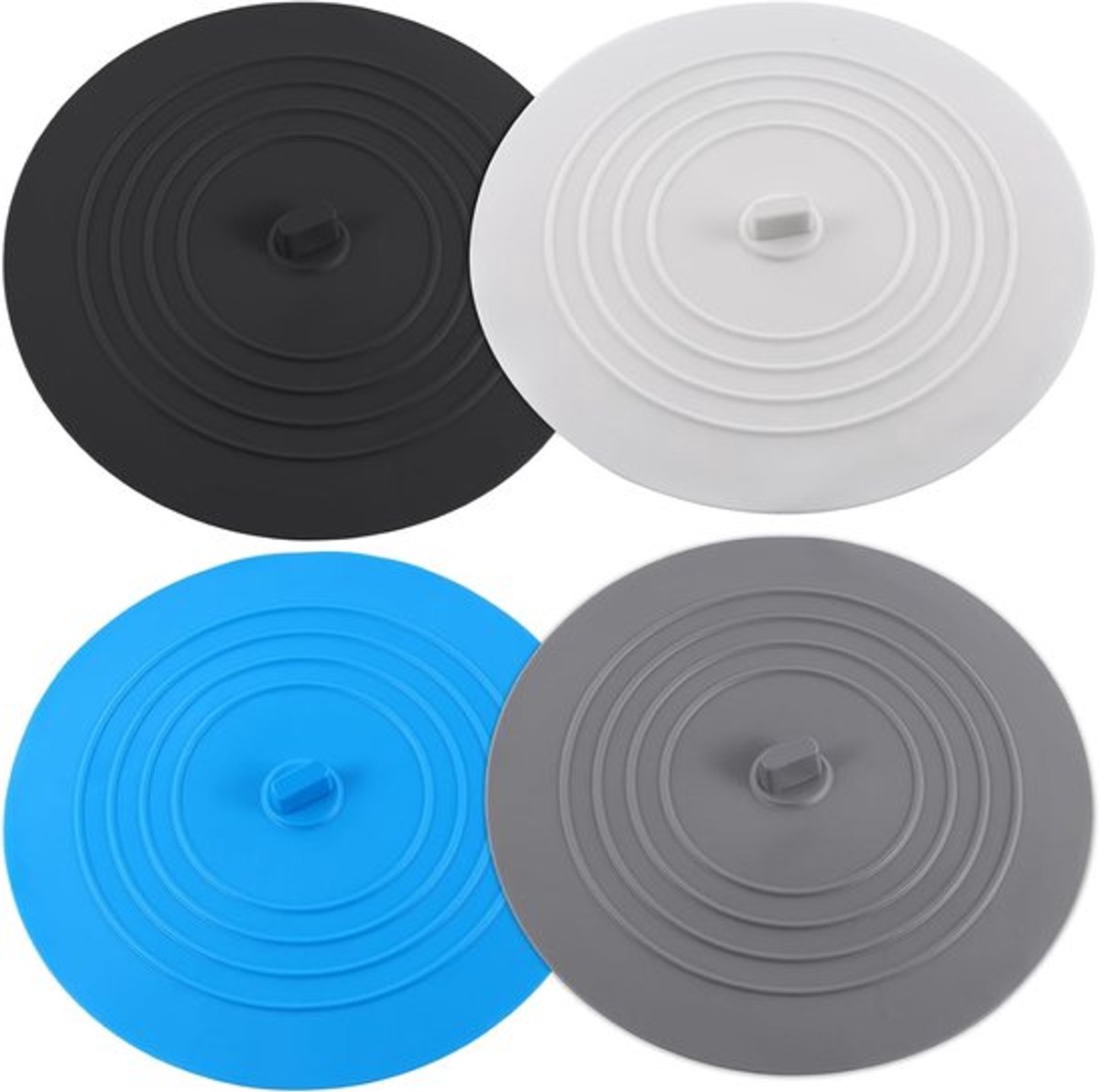 Universele Badstopper met een Diameter van 15,5 cm - Geurvrije Afvoerstop voor Bad en Wastafel, Ideaal voor Douche en Badkamers
