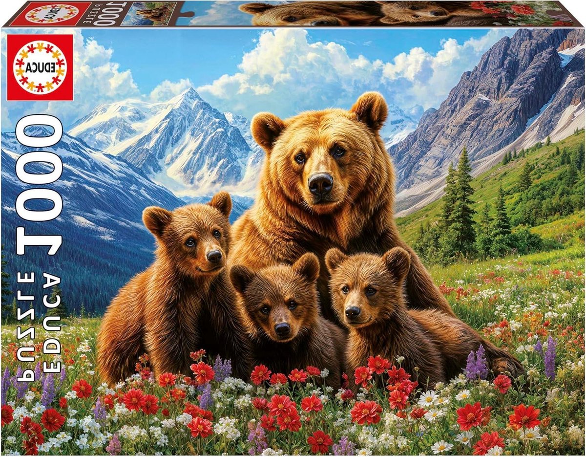 Legpuzzel 1000 Stukjes - Puzzel Volwassenen - Ontspanning Thuis - Gedetailleerd Natuurlandschap - 68 x 48 cm - Meerkleurig