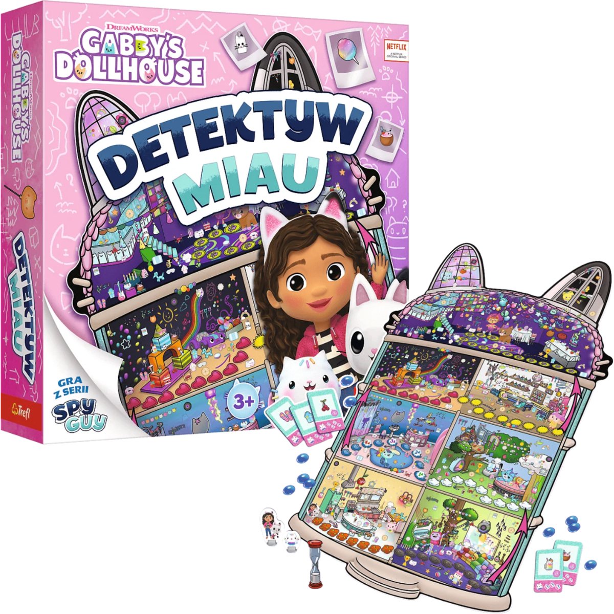 Detektyw Miau Spy Guy Gabby's Dollhouse