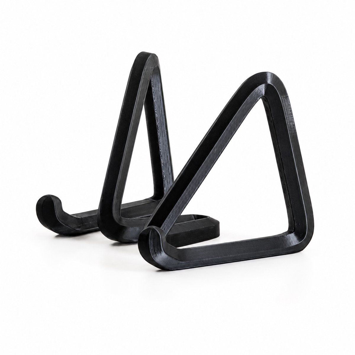Modena™ Tablet Houder - Tablet Standaard - Italiaans Design - Universele Tablet Houder - iPad Houder - Tablet Stand - Bureau Tablet Houder - Ergonomische Tablet Steun - Geschikt Voor Apple iPad, Samsung Galaxy Tab En Meer - Stabiel - Compact - Zwart
