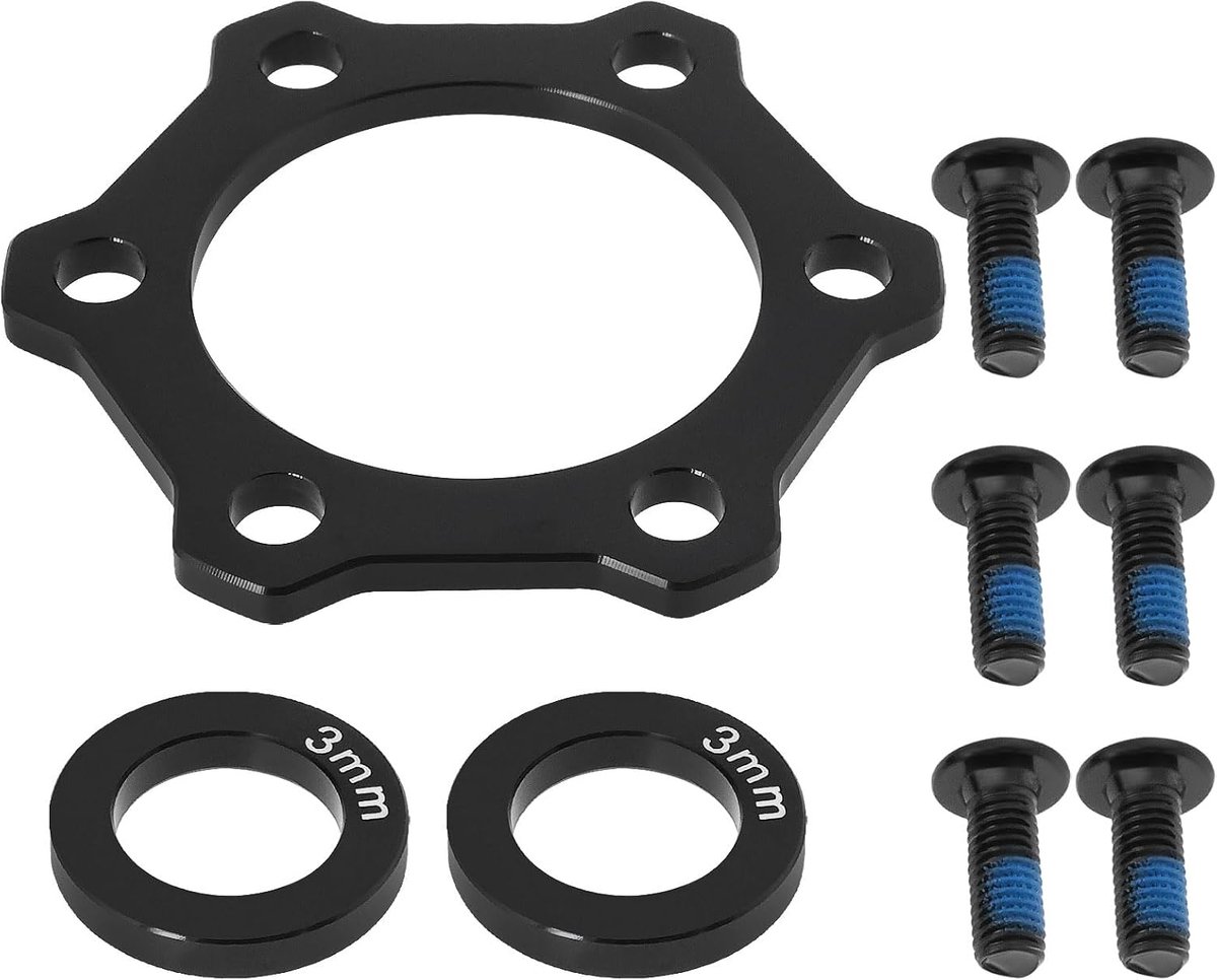 SnelShoppen - Fietsnaaf Adapter Schijfrem 142-148x12mm 3mm Dikte Voor Boost Naaf Conversie - Achterwiel Conversie Basis