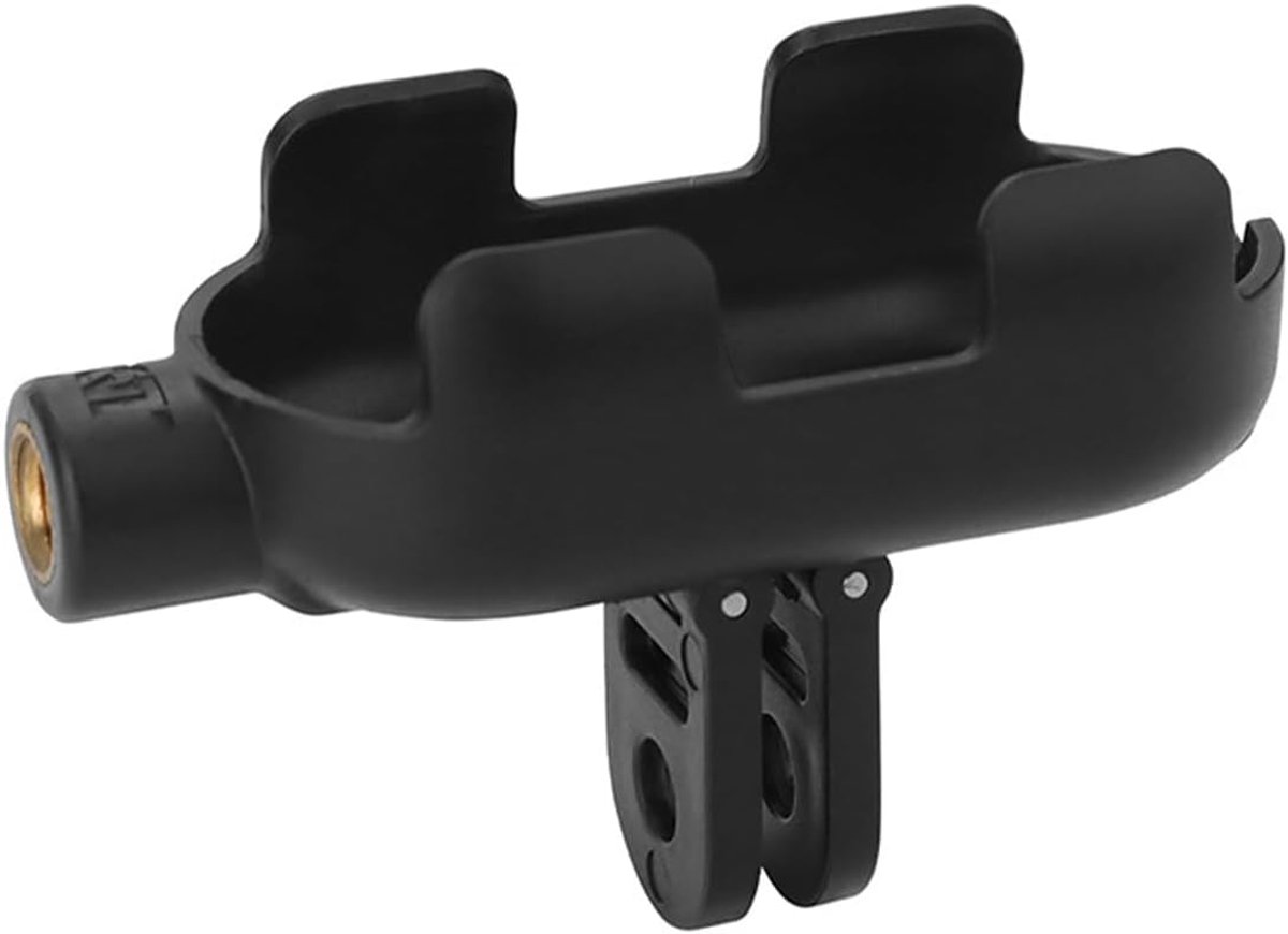 SnelShoppen - GO3S Anti-val en anti-resistente uitgebreide frame zwarte adapterbasis voor thumb camera GO3, geschikt voor horizontaal en verticaal fot