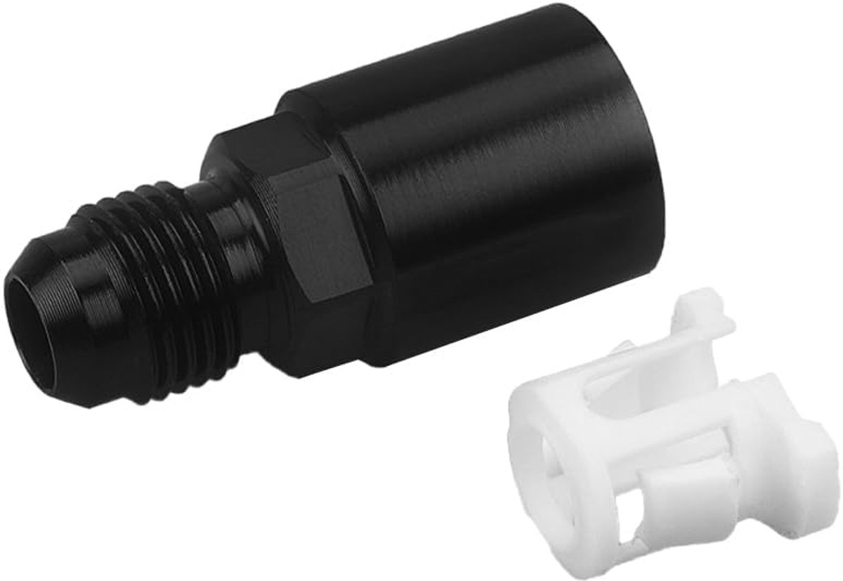 SnelShoppen - AN6 brandstofadapter voor 5/16 en 3/8 Quick Connect LS motoren - Lekvrije, duurzame prestatie - Betrouwbare aansluiting voor diverse toe
