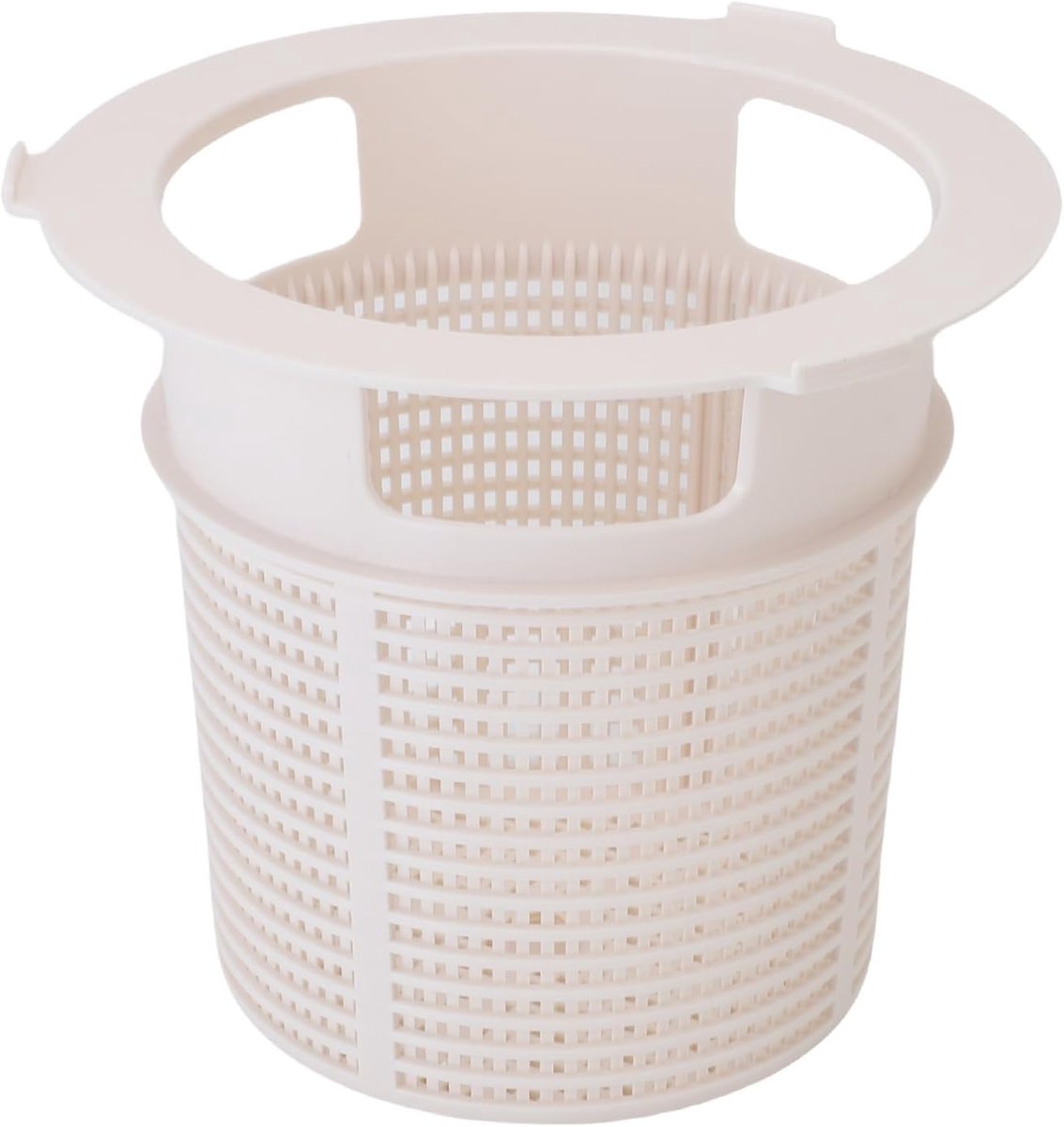 SnelShoppen - Pool Skimmer Basket Vervanging, ABS Universeel Zwembad Skimmermand met Handvat, Zwaarduur Zwembadafvalfiltratie Strainer voor Effectieve