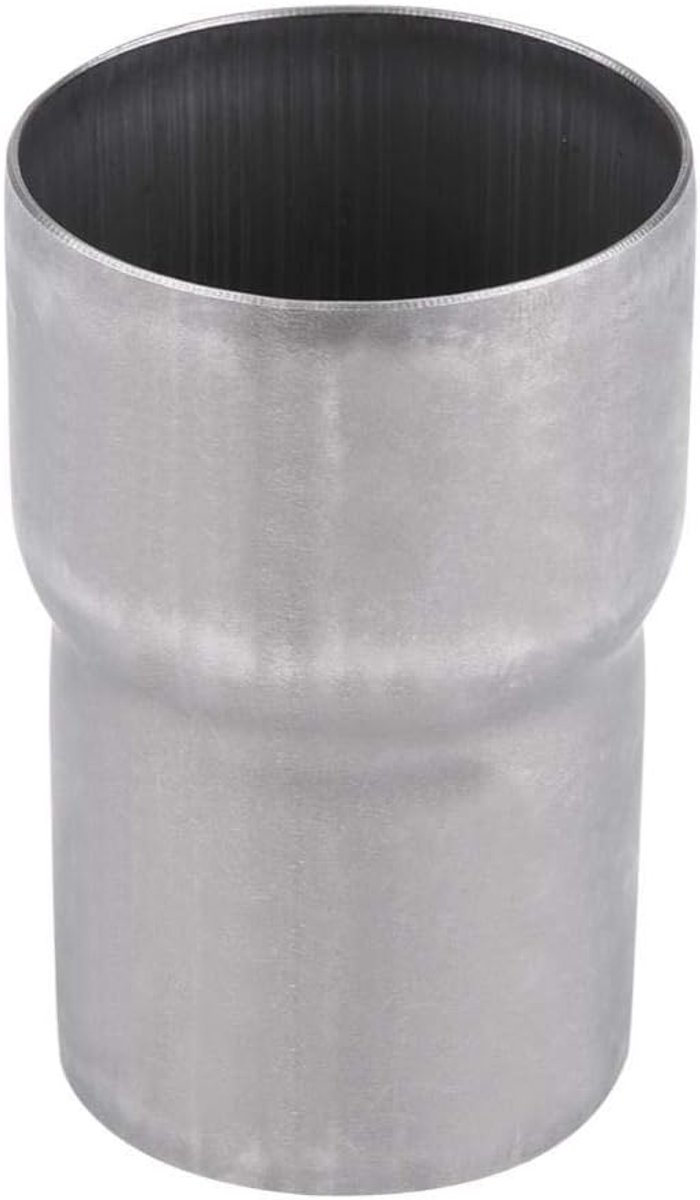 SnelShoppen - Uitlaatadapter 51mm naar 60mm RVS Uitlaatpijp Adapter Motor Vermindering Uitlaatdemper Verbinding Vervanging