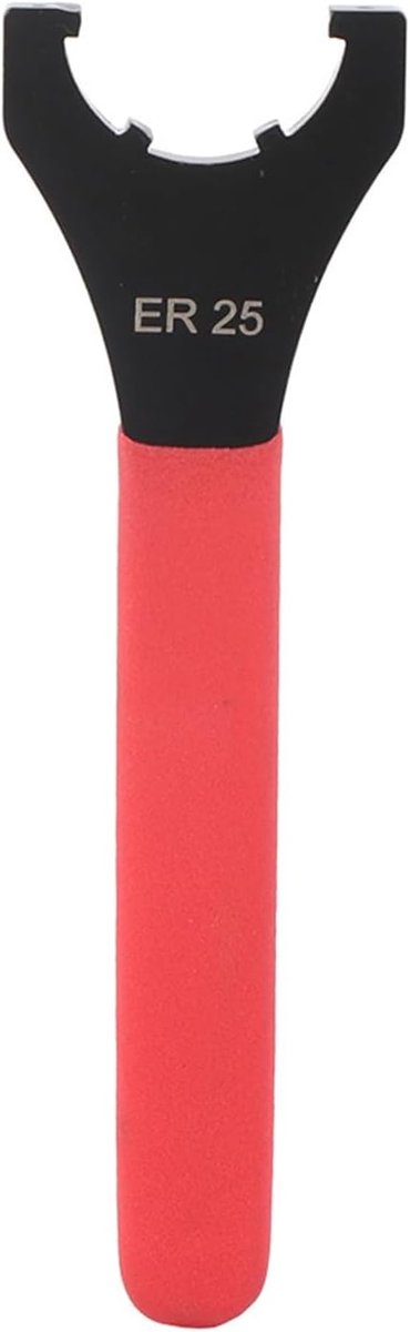 SnelShoppen - ER25UM Wrench Collet, Precisie Sleutel Voor Graveermachine, Ergonomische Handgreep, Hoogwaardige Gietstaal, 44-48HRC Hardheid, Voor ER A