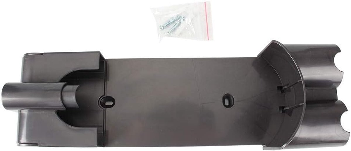SnelShoppen - Ymiko Stofzuiger Wandbeugel Oplaadstation Voor Dyson V7 V8 - Stevige ABS Materiaal - Inclusief Schroeven - Handige Wandmontage Voor Stof
