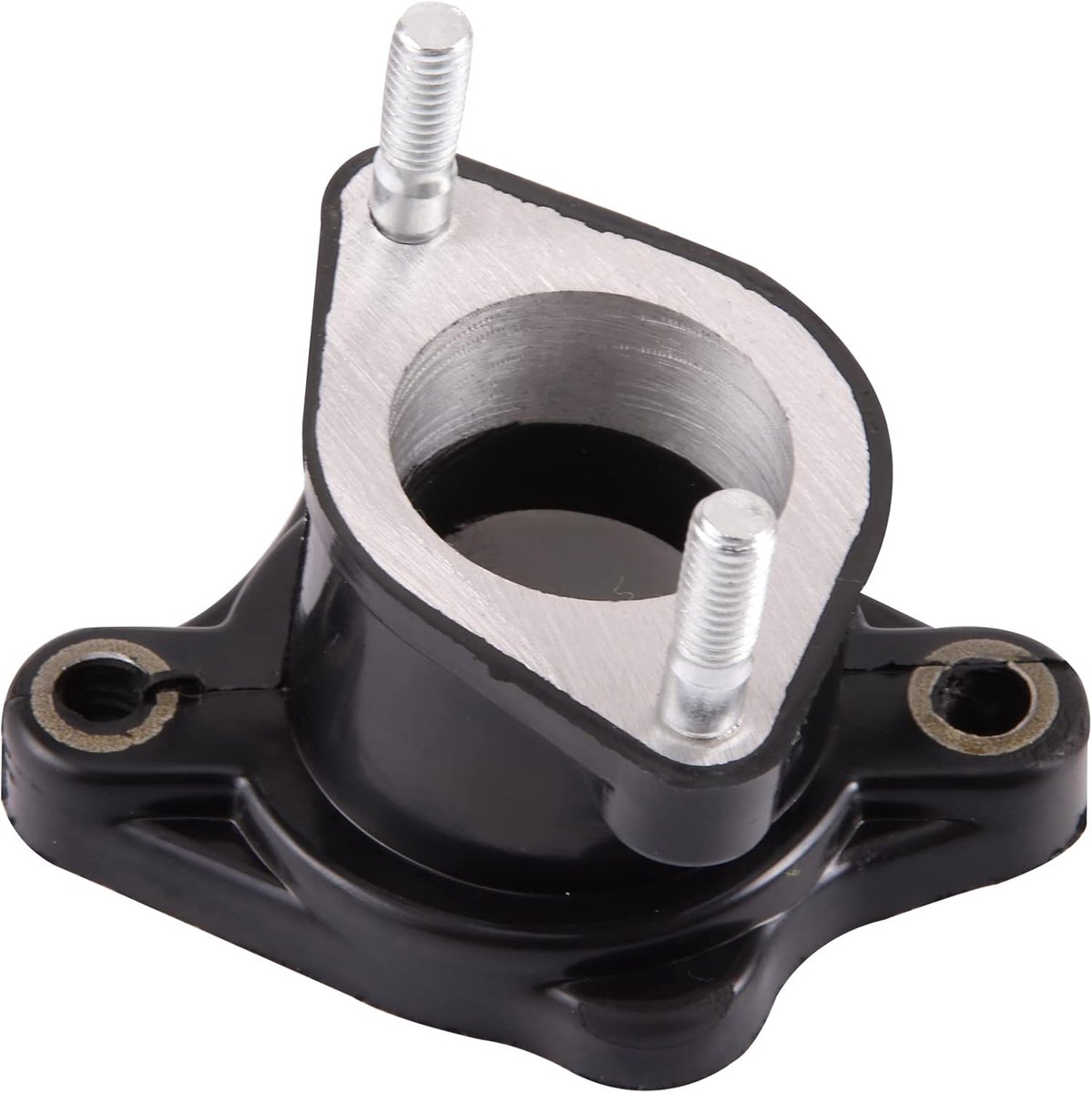 SnelShoppen - 27mm Carburateur Inlaat Manifold Vervang voor 125cc 150cc 200cc Verticale Motor ATV Quad Dirt Bike Go Kart