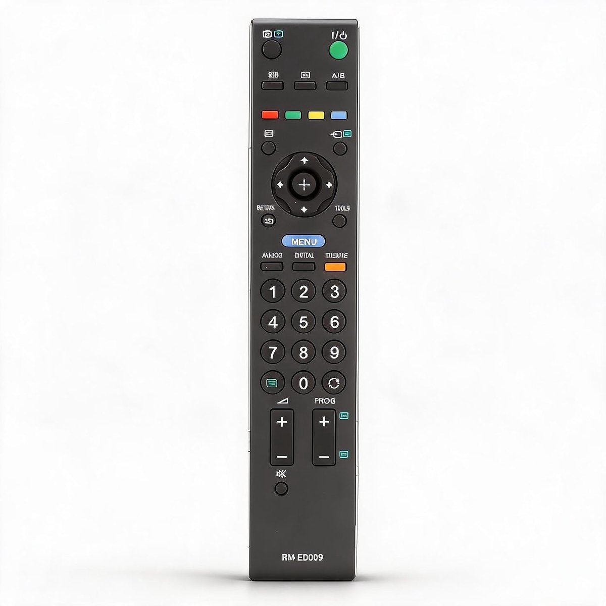 SnelShoppen - TV Afstandsbediening RM-ED009 Vervangende Afstandsbediening voor TV, Compatibel met Diverse Bravia LCD Modellen, Duurzaam ABS Materiaal,