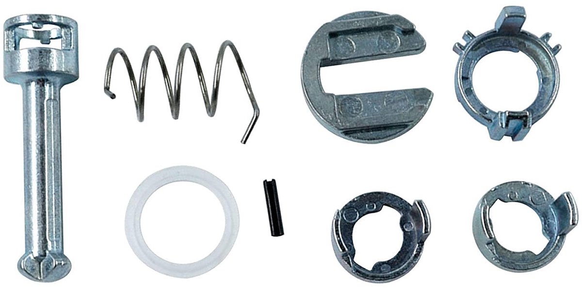 SnelShoppen - Deurcilinder Reparatieset voor E46 3 Serie 323 325 328 330 M3 - Hoogwaardige Vervangingsset voor Linker of Voorste Rechter Deur - Zinkle