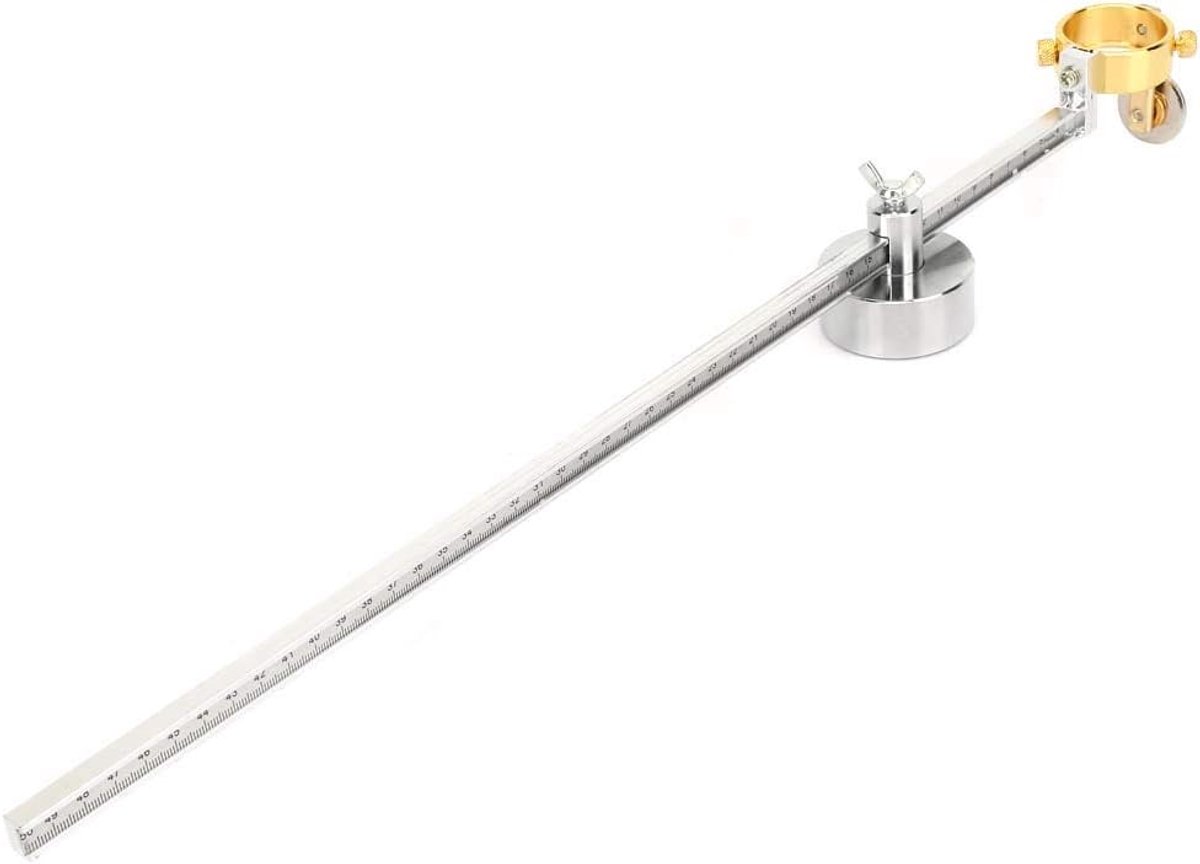 SnelShoppen - P80 Snijdtorch Accessoires, Cirkelgeleider voor Plasma Snijder, Magnetische Rollergeleider met Liniaal voor Precieze Cirkel Snedes, Vers