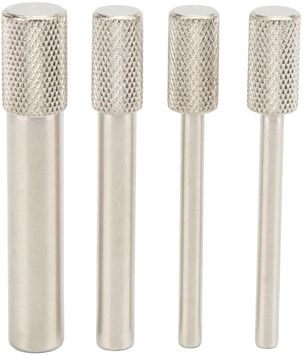 SnelShoppen - Engine Timing Lock Pin Set 4-delig, Metaal Timing Lock Pin Set Vervanging voor 1.4 1.6HDi, Geschikt voor 1.4CiTD 1.6CiTD 1.4TDCi 1.6TDCi