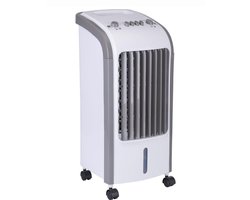 Air Cooler 3-in-1: koelt, bevochtigt en ventileert, 4 liter, 80 W, met wielen. Merk: Kooper