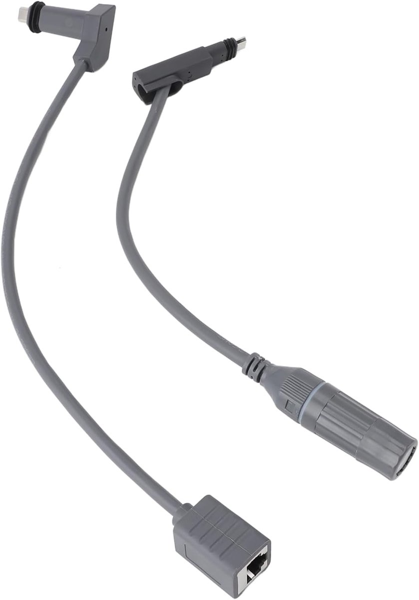 SnelShoppen - SPX Plug naar RJ45 Adapters, RJ45-1 RJ-2 Kabel, RJ45 Vrouwelijke Connectoren, 1200Mbps Waterdichte Kabel Extensie Adapter voor V2, Eenvo