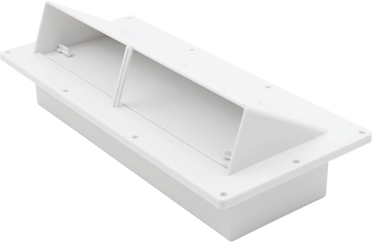SnelShoppen - RV Extractor Hood Vent met Rits, Ventilator met Sluitklep, Hoogwaardige ABS Materialen, Ideaal voor Reiswagens, Kamperen, Keuken