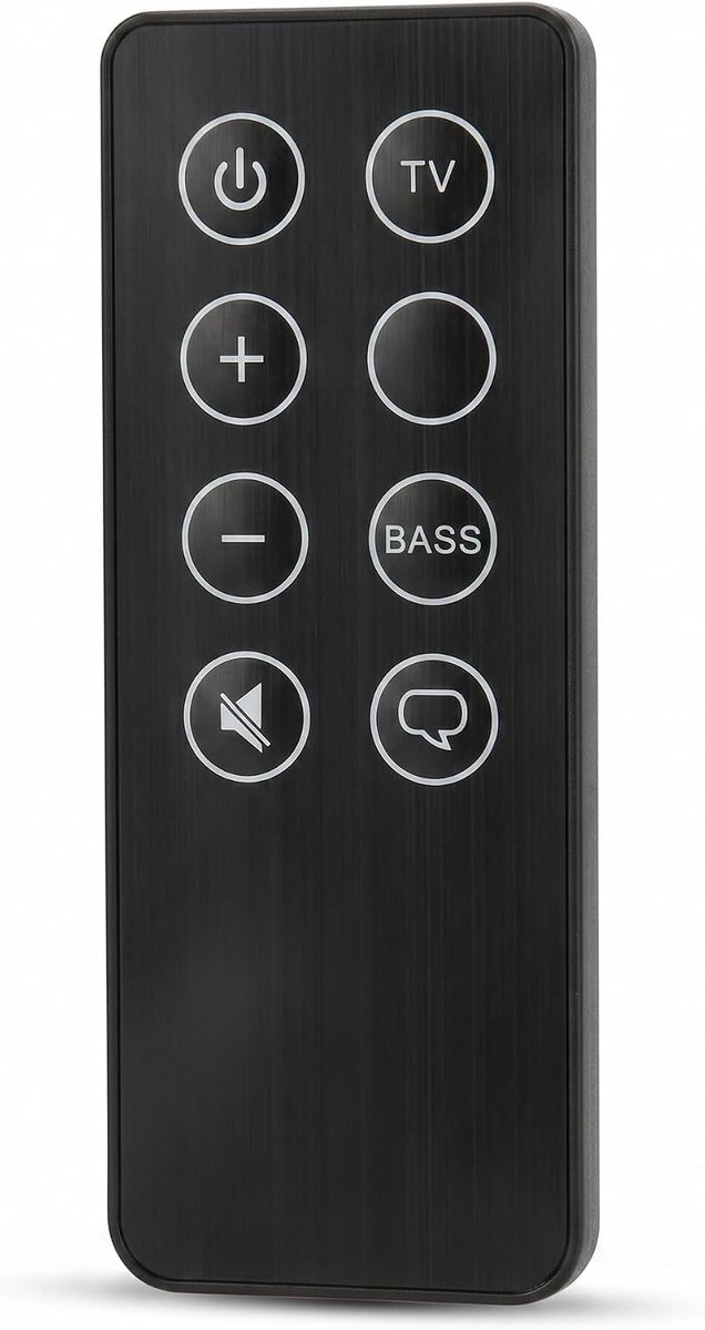 SnelShoppen - Nieuwe Afstandsbediening voor 5 10 15 Serie II TV Geluidsysteem, Geschikt voor Soundbar en TV Luidsprekers, Eenvoudig in Gebruik, Duurza