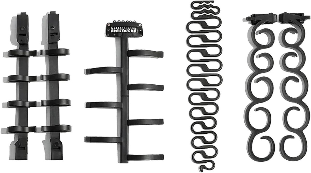 Haarvlechtgereedschap Set - Haarstyling Tool - Verschillende Kapsels Maken - Ergonomisch Ontwerp - 17.5 x 8.4 x 2.3 cm