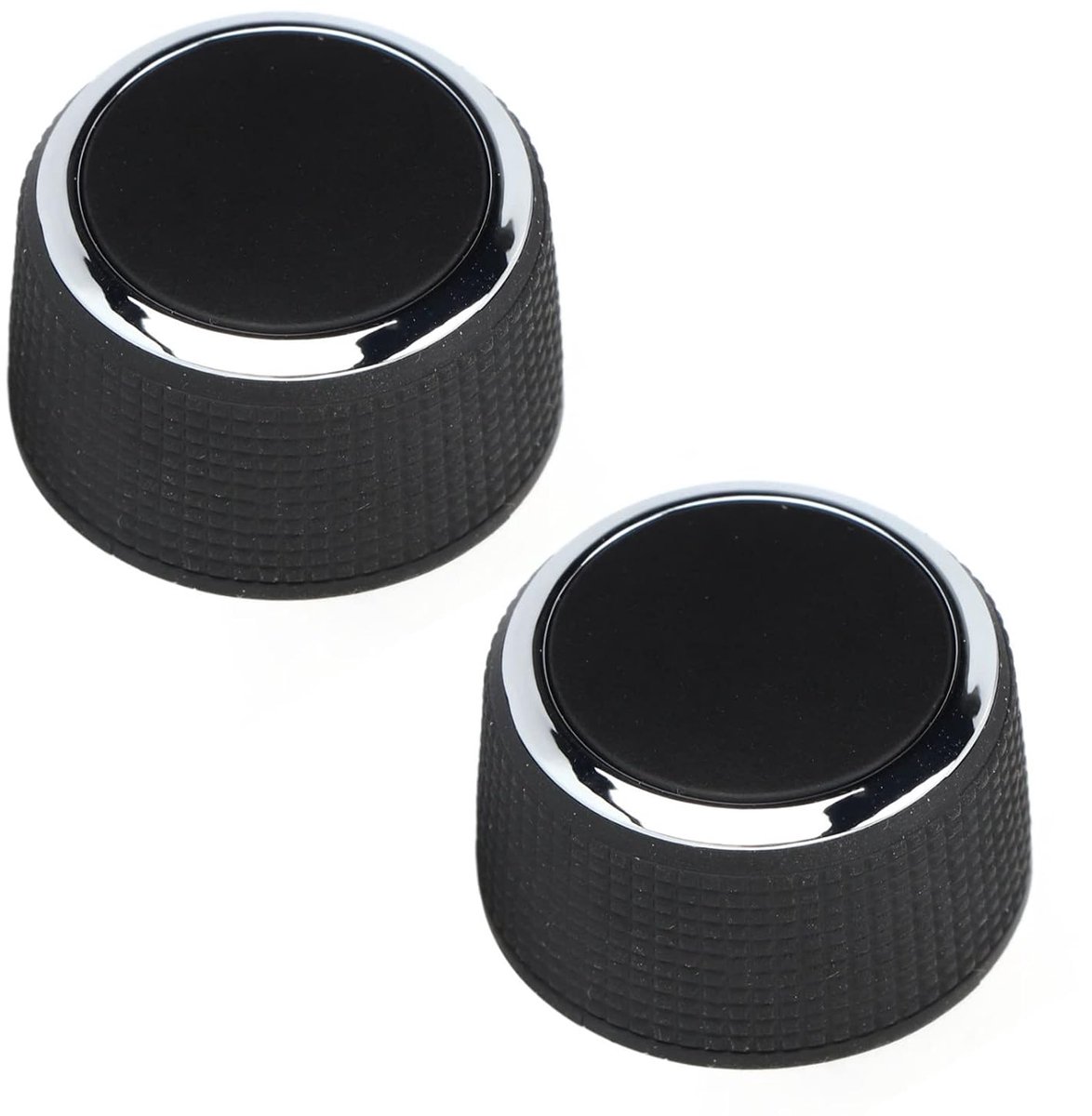 SnelShoppen - 2 Stuks Auto Radio Vervangingsknop Volume Controle Airconditioning Schakelaar 22912547 voor Silverado, Tahoe en Escalade