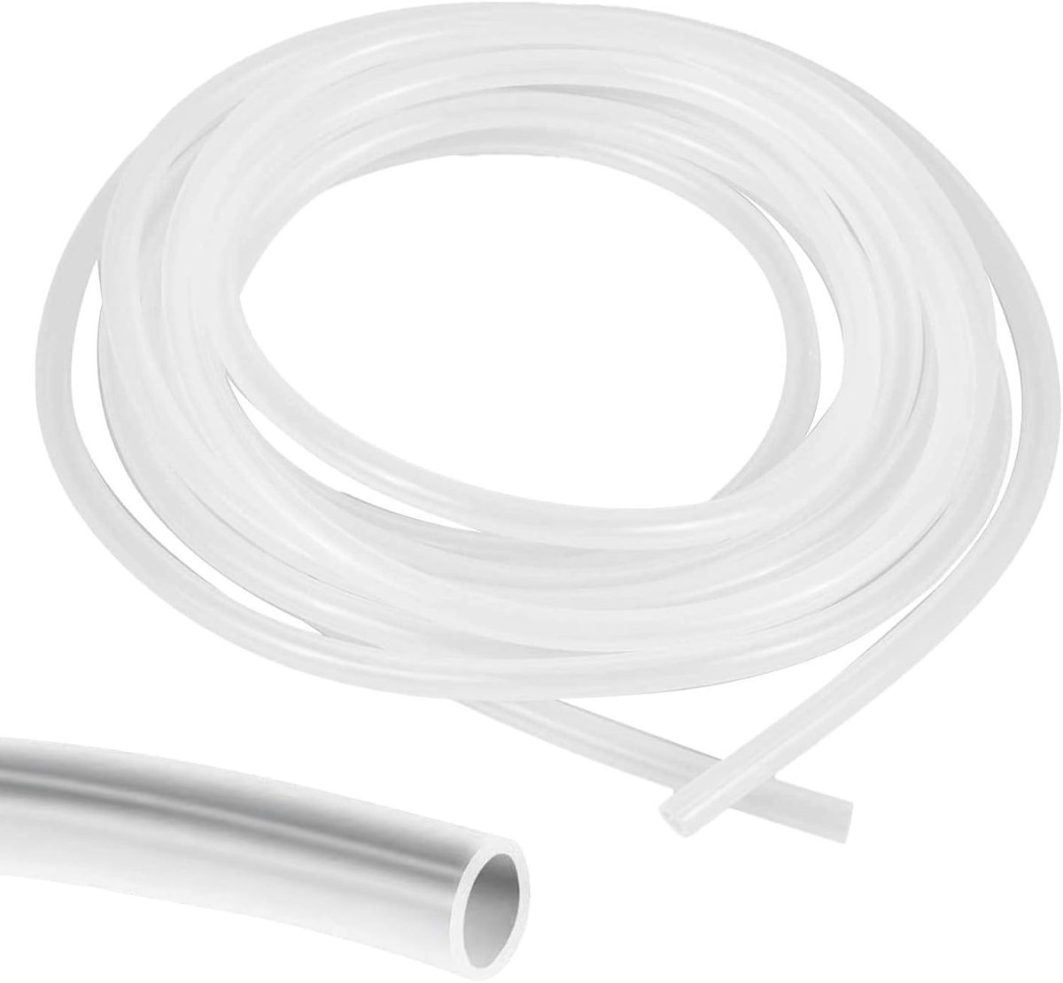 2 Meter Silicone Hose 1mm x 2mm, Transparent Food Grade Hoses, 1mm ID x 2mm OD, Flexible Silicone Rubber Hoses - ShopVlot