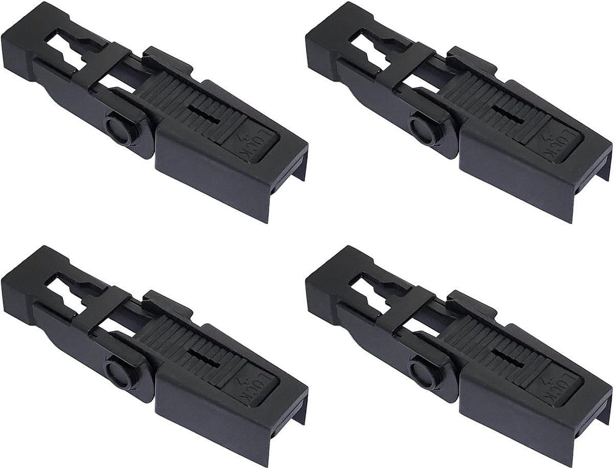 Wisserblad vervangingsclip DKW100020 - ABS materiaal - 4 stuks - Eenvoudige installatie - ShopVlot